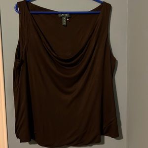 RALPH LAUREN sleeveless top, XL